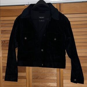 Corduroy Black Jacket